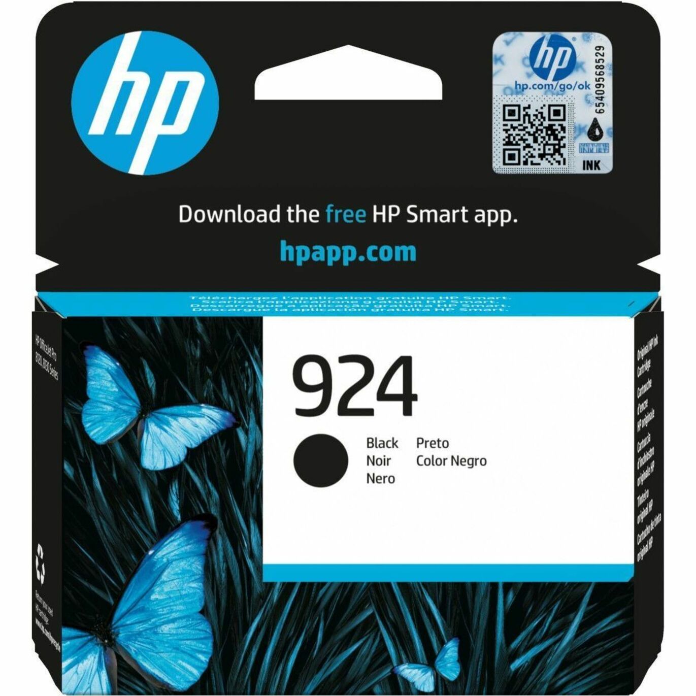 HP 924 Original Standard Yield Inkjet Ink Cartridge - Black - 1 Pack - Soundz Store AUSTRALIA