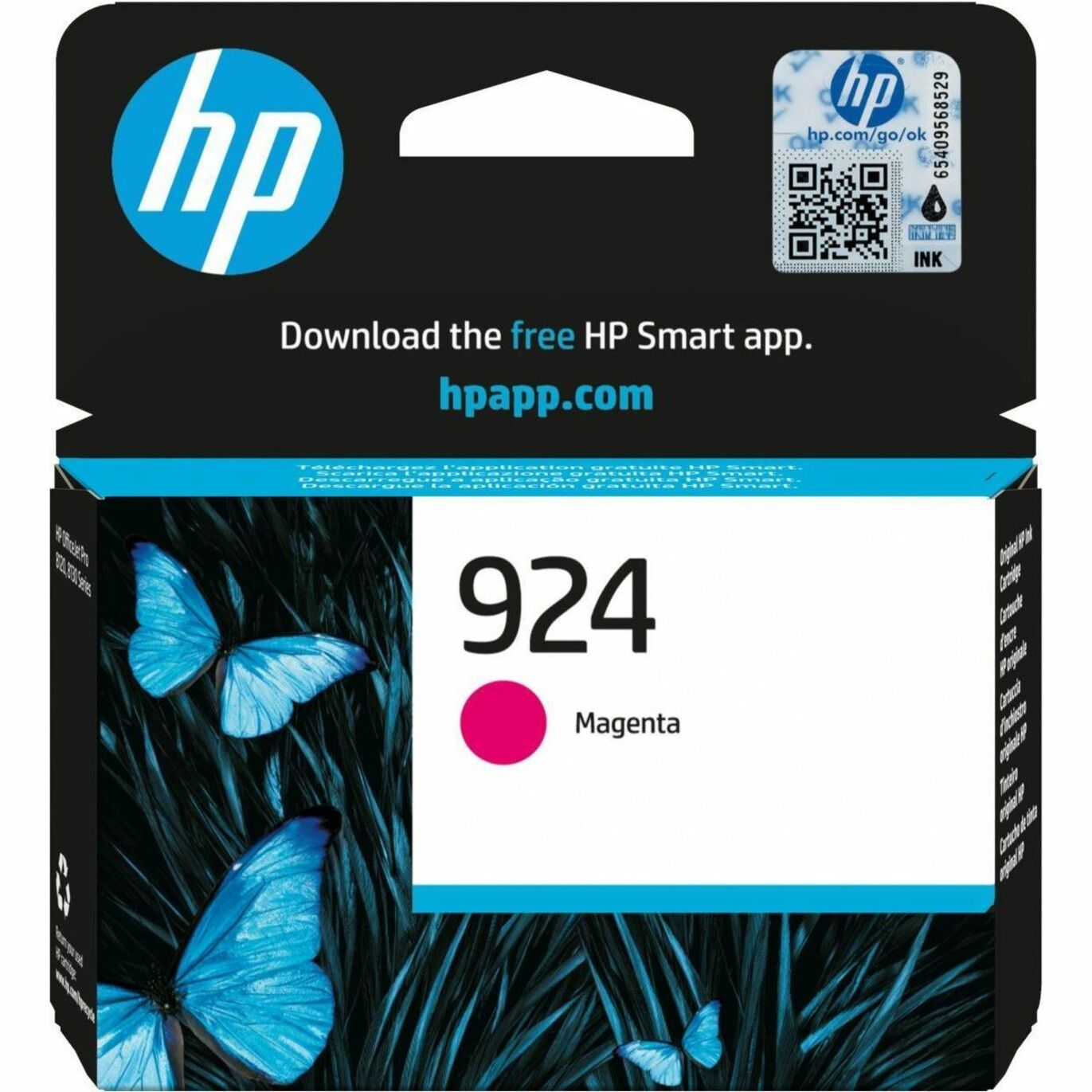 HP 924 Original Standard Yield Inkjet Ink Cartridge - Magenta - 1 Pack - Soundz Store AUSTRALIA