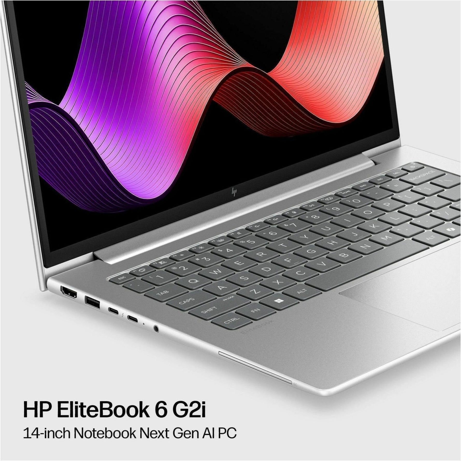HP EliteBook 6 G2i 14' Notebook - WUXGA - Intel Core Ultra 5 Series 3 325 - 16 GB - 512 GB SSD - Pike Silver Aluminum - Soundz Store AUSTRALIA