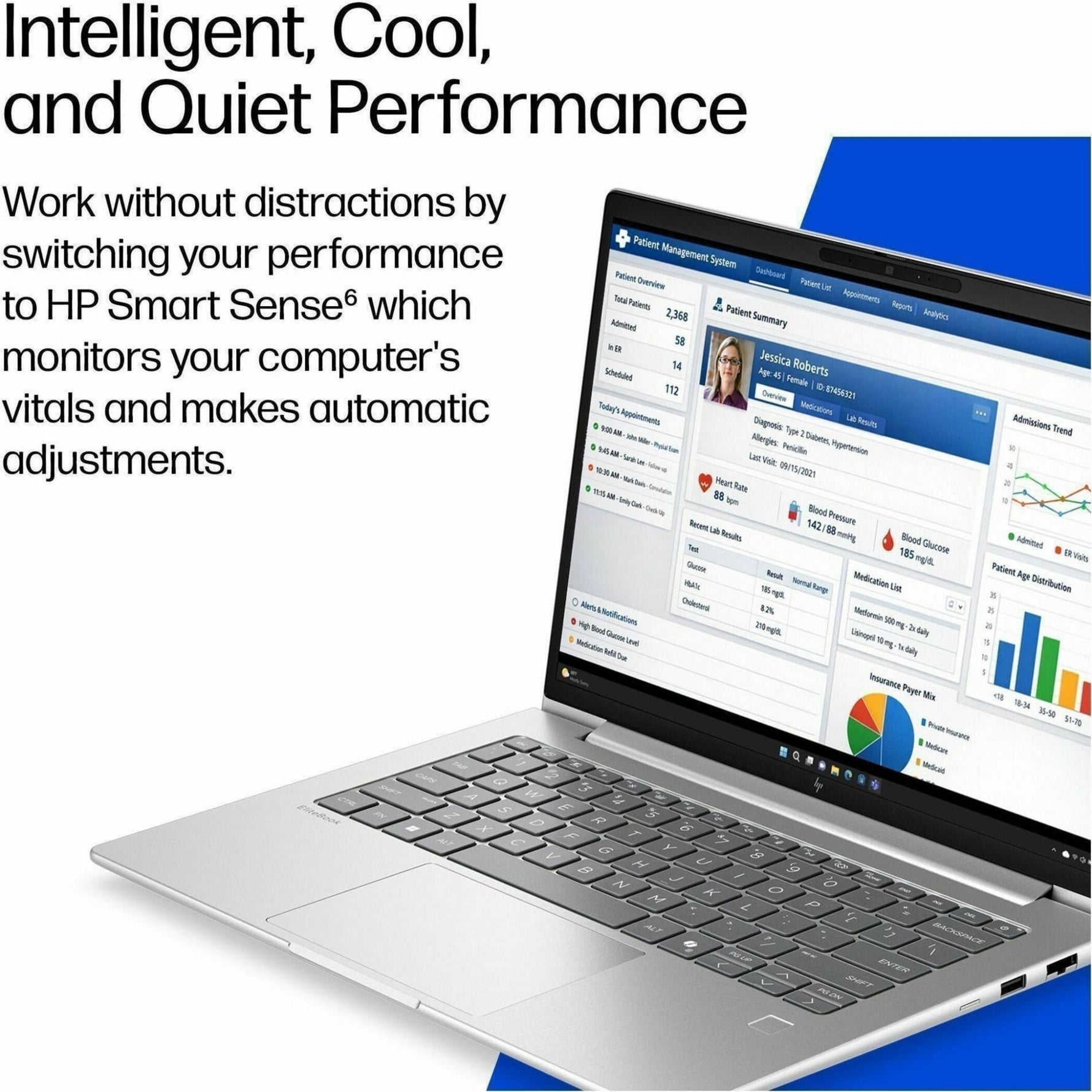 HP EliteBook 6 G2i 14' Notebook - WUXGA - Intel Core Ultra 5 Series 3 325 - 16 GB - 512 GB SSD - Pike Silver Aluminum - Soundz Store AUSTRALIA