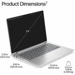 HP EliteBook 6 G2i 14' Notebook - WUXGA - Intel Core Ultra 7 Series 3 355 - 16 GB - 512 GB SSD - Pike Silver Aluminum - Soundz Store AUSTRALIA