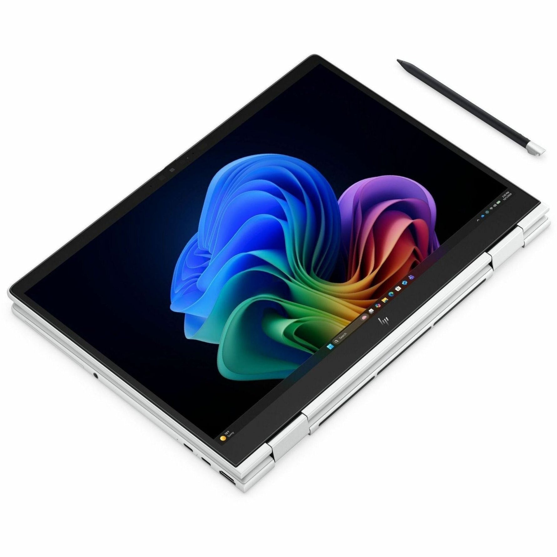 HP EliteBook 8 Flip G2i 13.3' Touchscreen Copilot+ PC Notebook - WUXGA - Intel Core Ultra 5 Series 3 325 - 16 GB - 512 GB SSD - Glacier Silver - Soundz Store AUSTRALIA