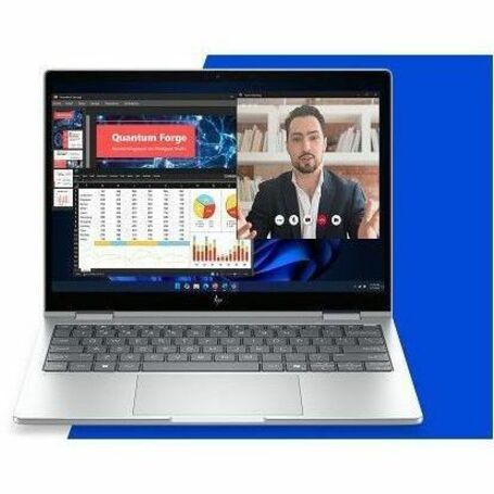 HP EliteBook 8 Flip G2i 13.3' Touchscreen Copilot+ PC Notebook - WUXGA - Intel Core Ultra 5 Series 3 325 - 16 GB - 512 GB SSD - Glacier Silver - Soundz Store AUSTRALIA