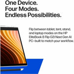 HP EliteBook 8 Flip G2i 13.3' Touchscreen Copilot+ PC Notebook - WUXGA - Intel Core Ultra 5 Series 3 325 - 16 GB - 512 GB SSD - Glacier Silver - Soundz Store AUSTRALIA