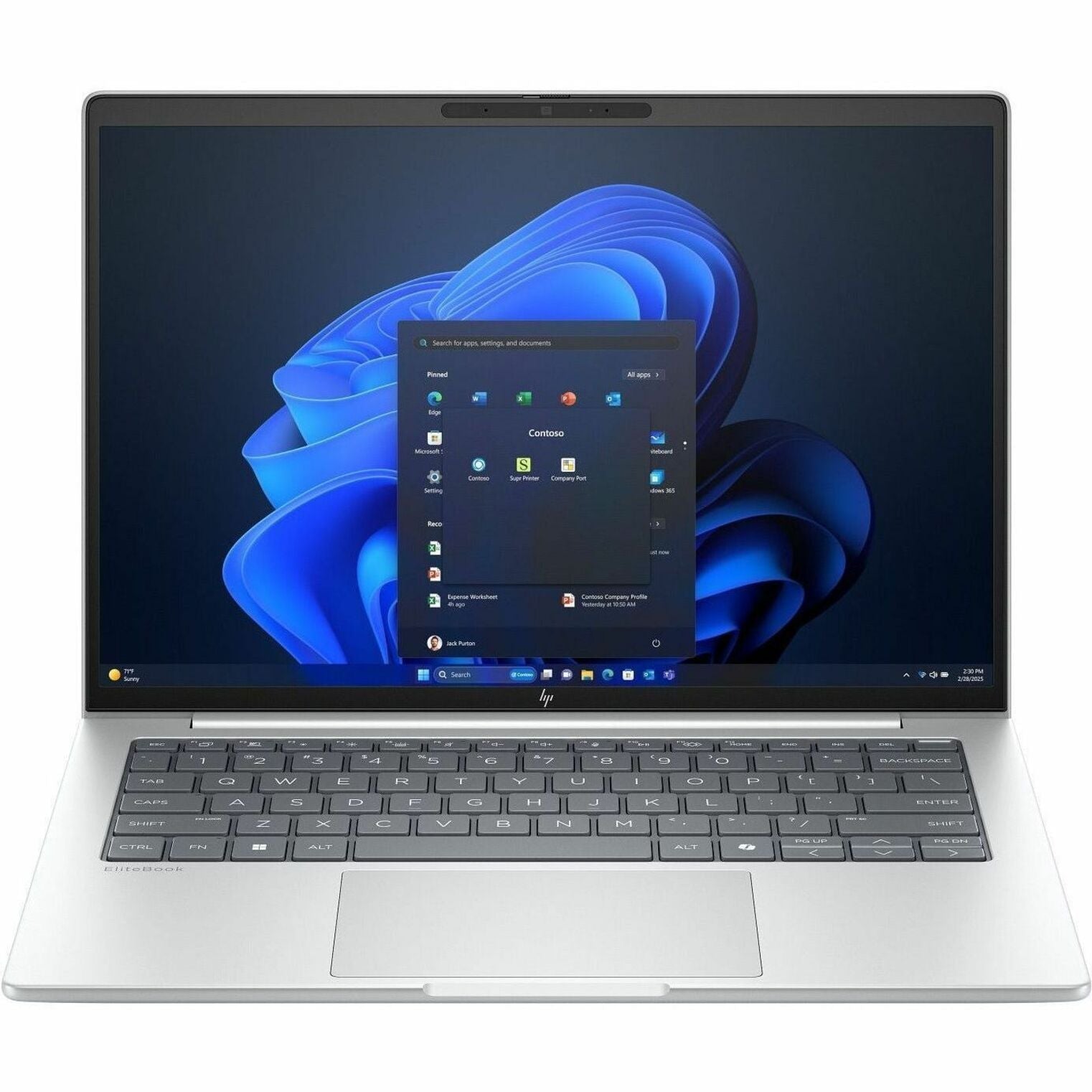HP EliteBook 8 G1i 14' Notebook - WUXGA - Intel Core Ultra 7 255U - 32 GB - 512 GB SSD - Glacier Silver - Soundz Store AUSTRALIA