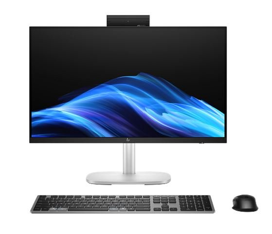 HP EliteStudio 8 AiO G1i All-in-One Computer - Intel Core Ultra 5 235 - 16 GB - 512 GB SSD - 23.8' Full HD Touchscreen - Desktop - Pike Silver - Soundz Store AUSTRALIA