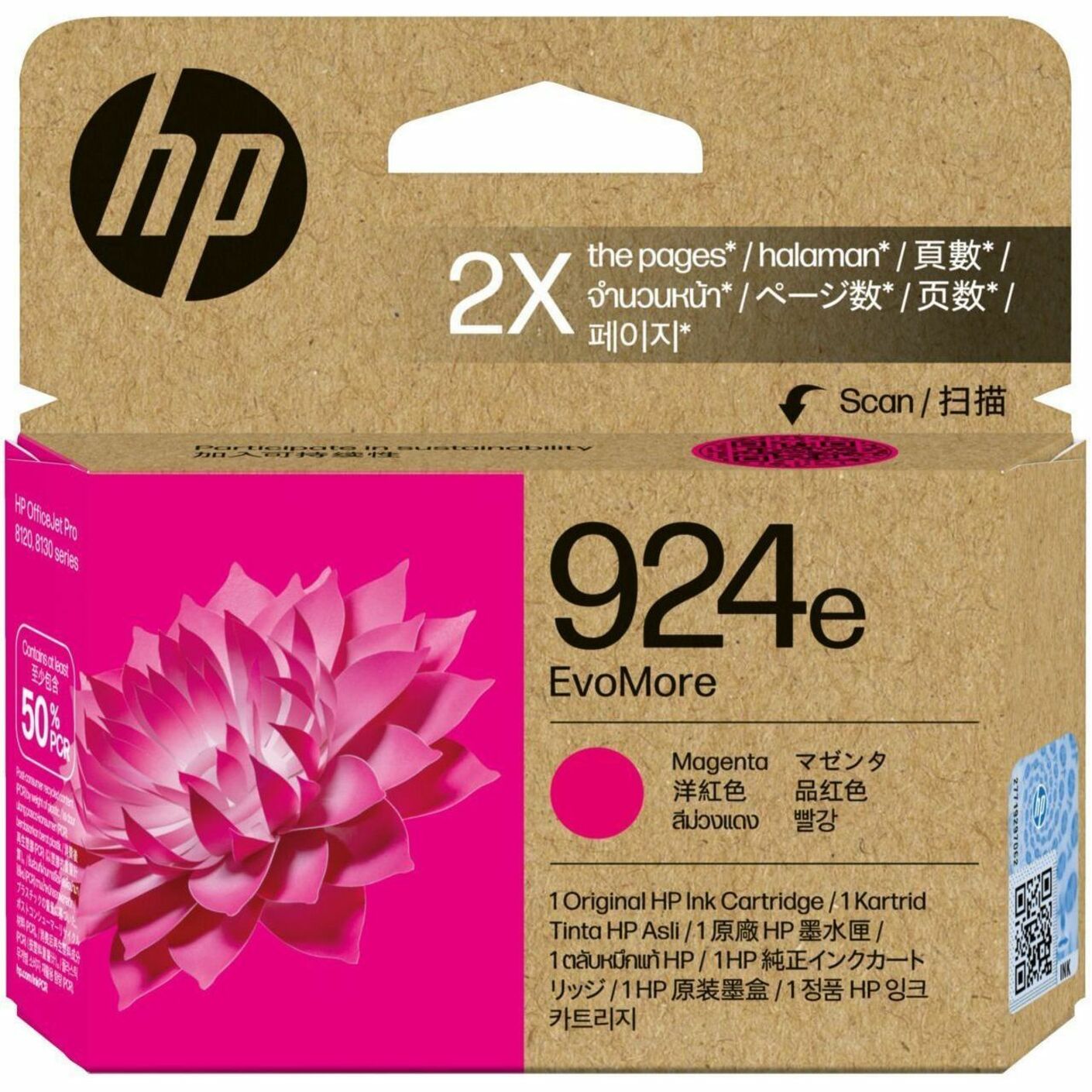 HP EvoMore 924e Original High Yield Inkjet Ink Cartridge - Magenta - 1 / Pack - Soundz Store AUSTRALIA