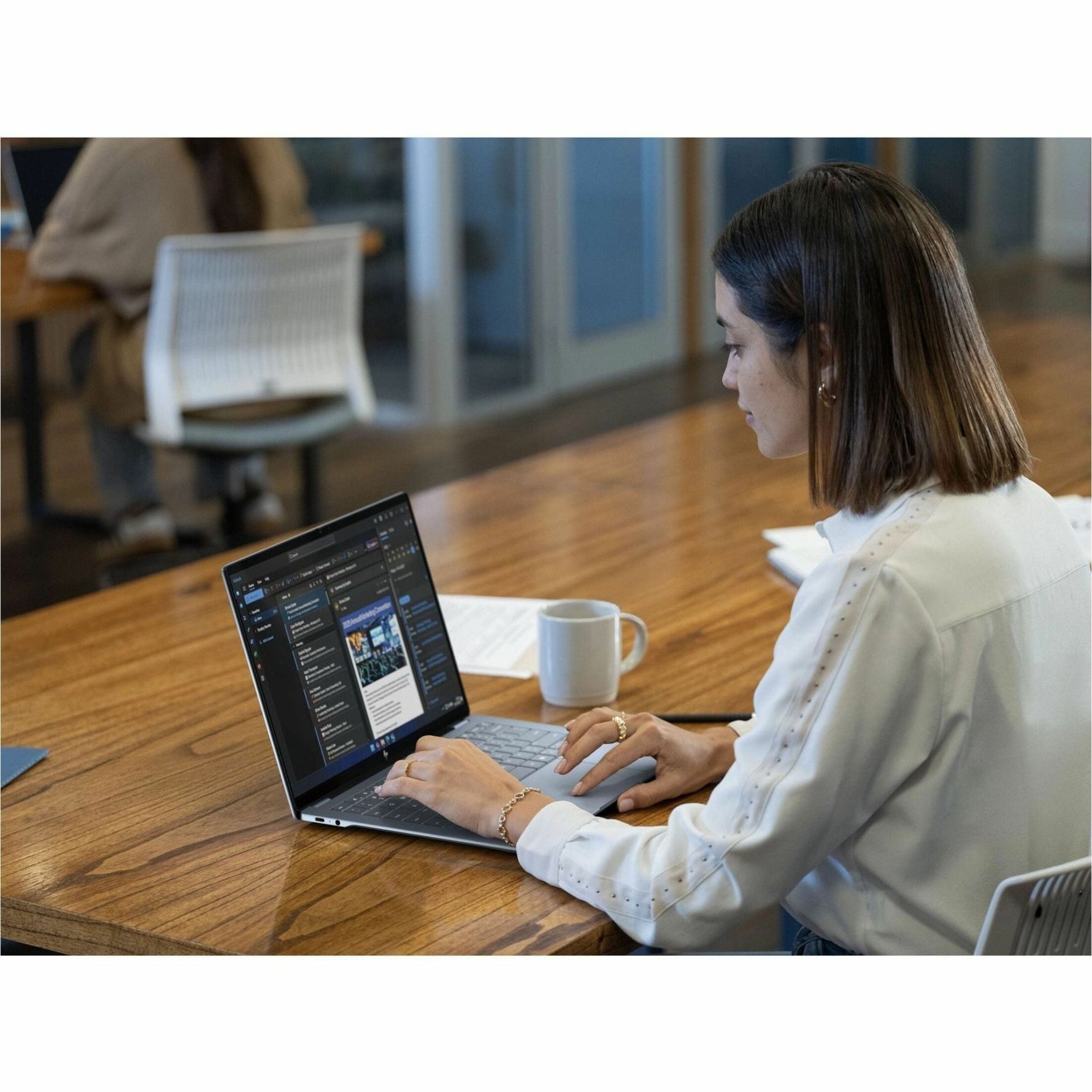 HP OmniBook Ultra 14-kg0017QU 14' Touchscreen Copilot+ PC Notebook - 2.8K - 120 Hz - Qualcomm Snapdragon X2 Elite X2E-90-100 - 32 GB - 1 TB SSD - Stone Blue - Soundz Store AUSTRALIA