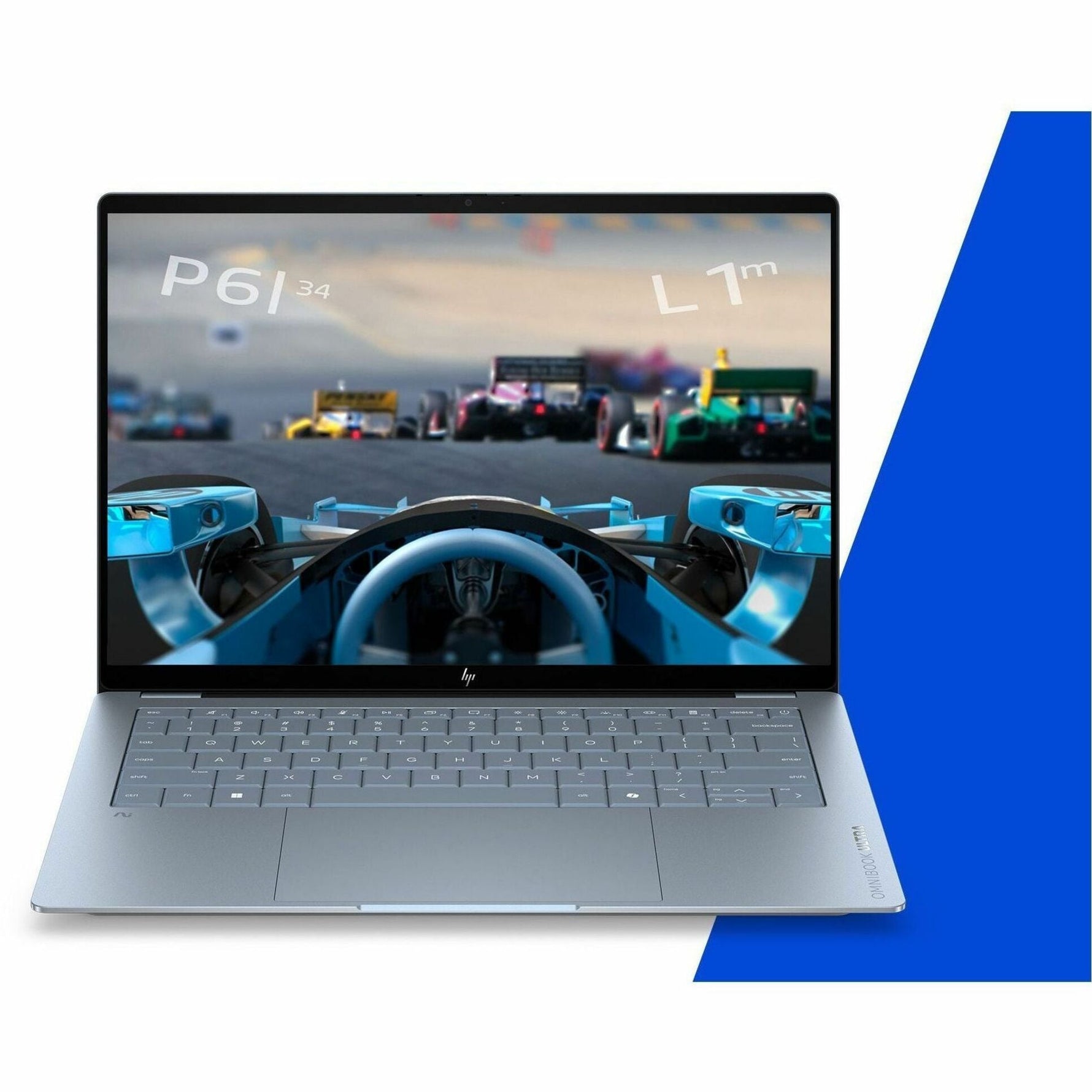HP OmniBook Ultra 14-kg0017QU 14' Touchscreen Copilot+ PC Notebook - 2.8K - 120 Hz - Qualcomm Snapdragon X2 Elite X2E-90-100 - 32 GB - 1 TB SSD - Stone Blue - Soundz Store AUSTRALIA