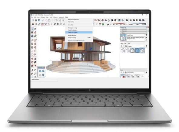 HP ZBook 8 G1i 14' Touchscreen Mobile Workstation - WUXGA - 60 Hz - Intel Core Ultra 7 225U - 16 GB - 512 GB SSD - Meteor Silver - Soundz Store AUSTRALIA