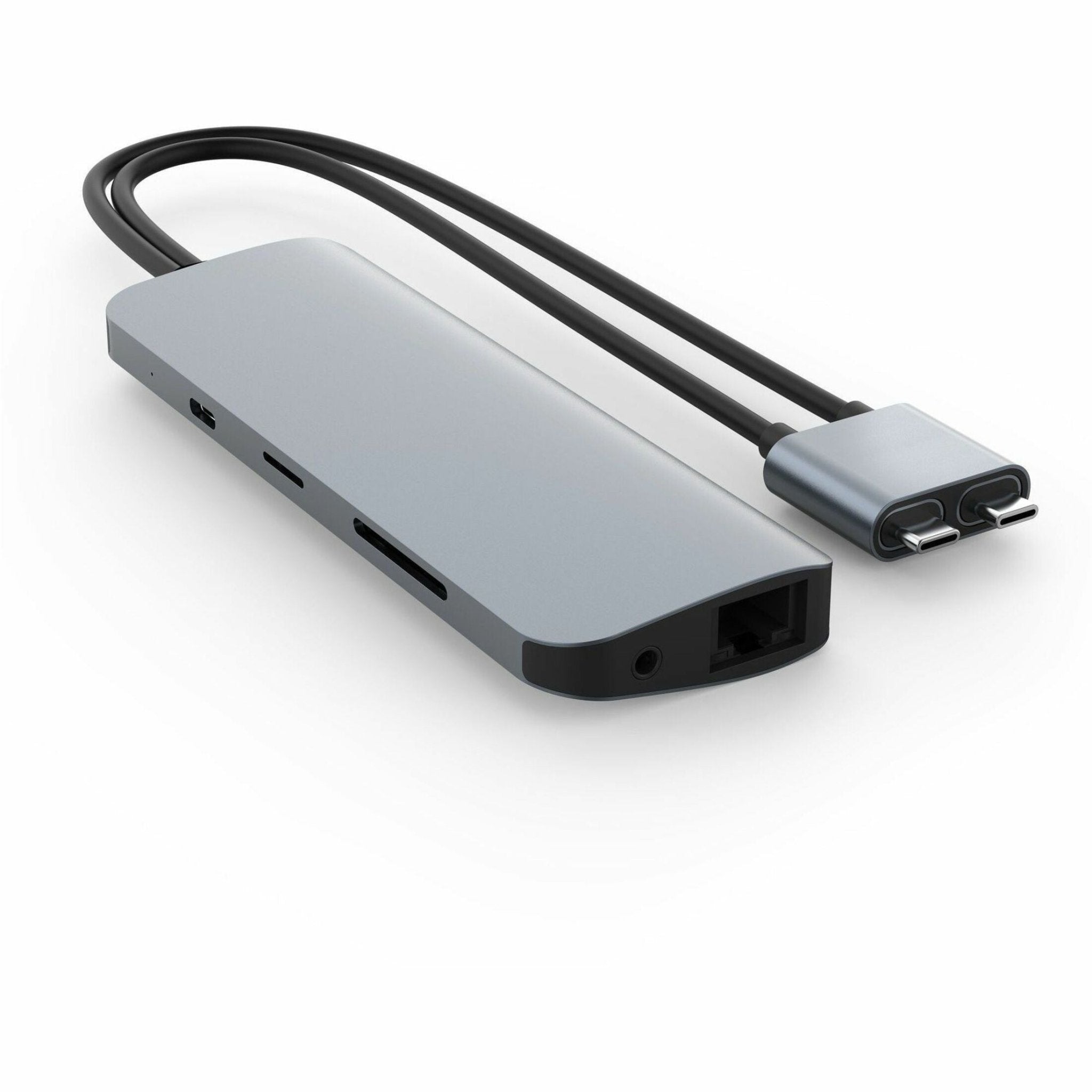 Hyper Viper HD392-SILVER USB Type C Docking Station for Notebook, Desktop PC - Memory Card Reader - SD - 60 W - Silver - Soundz Store AUSTRALIA
