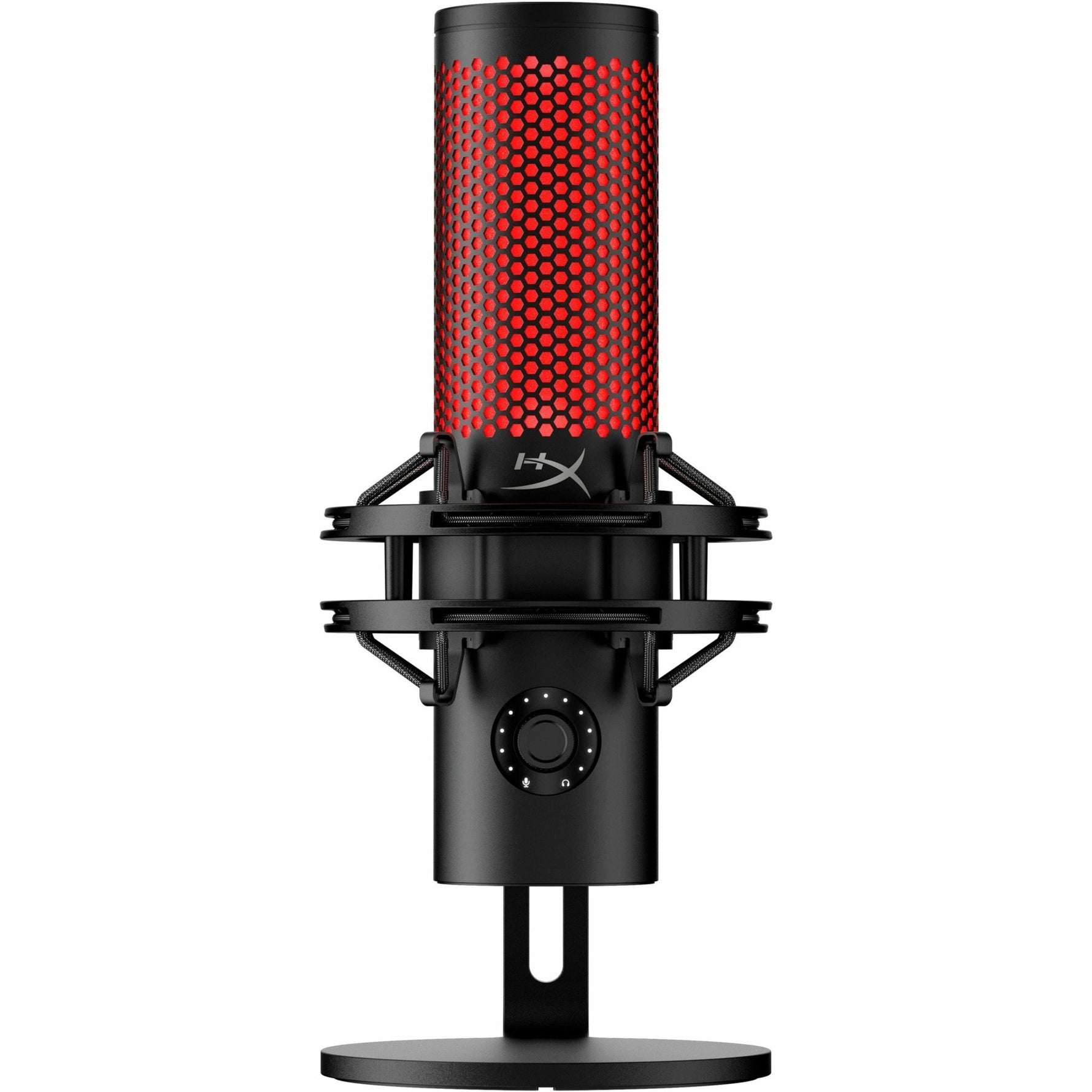 HyperX QuadCast 2 Wired Electret Condenser Microphone for Gaming, Live Streaming, Voice, Podcasting - Black - Soundz Store AUSTRALIA