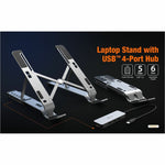 j5create Height Adjustable Notebook Stand - Soundz Store AUSTRALIA