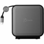 j5create JCDP4140 Docking Station for Notebook, Tablet, Smartphone, Workstation, MacBook - Charging Capability - Memory Card Reader - SD - 163 W - Space Gray - Desktop - Soundz Store AUSTRALIA