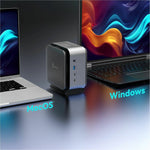 j5create JCDP4140 Docking Station for Notebook, Tablet, Smartphone, Workstation, MacBook - Charging Capability - Memory Card Reader - SD - 163 W - Space Gray - Desktop - Soundz Store AUSTRALIA