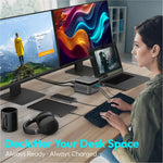 j5create JCDP4140 Docking Station for Notebook, Tablet, Smartphone, Workstation, MacBook - Charging Capability - Memory Card Reader - SD - 163 W - Space Gray - Desktop - Soundz Store AUSTRALIA