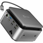 j5create JCDP4140 Docking Station for Notebook, Tablet, Smartphone, Workstation, MacBook - Charging Capability - Memory Card Reader - SD - 163 W - Space Gray - Desktop - Soundz Store AUSTRALIA