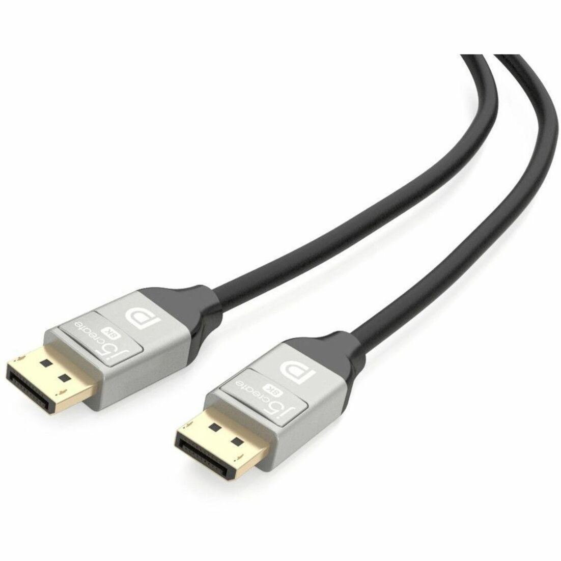 j5create JDC43 2.01 m DisplayPort A/V Cable - 1 - Soundz Store AUSTRALIA
