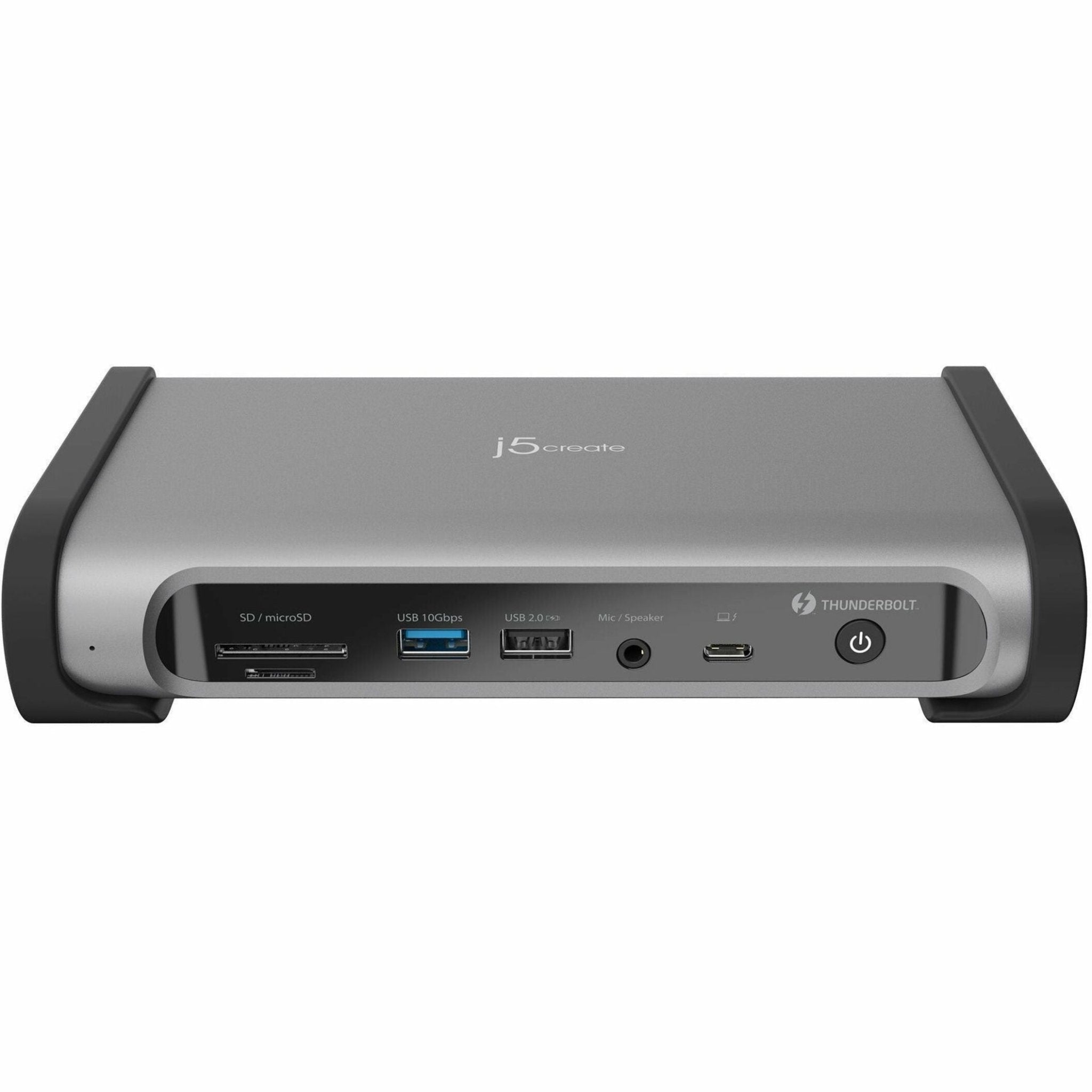 j5create JTD568 Thunderbolt 4 Docking Station for Notebook, MacBook, Mobile Device - Charging Capability - Memory Card Reader - SD - 135 W - Space Gray - Soundz Store AUSTRALIA