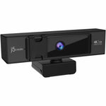 j5create JVCU435 Webcam - 8 Megapixel - 30 fps - Black, Silver - USB 2.0 Type A - 1 Each - Soundz Store AUSTRALIA