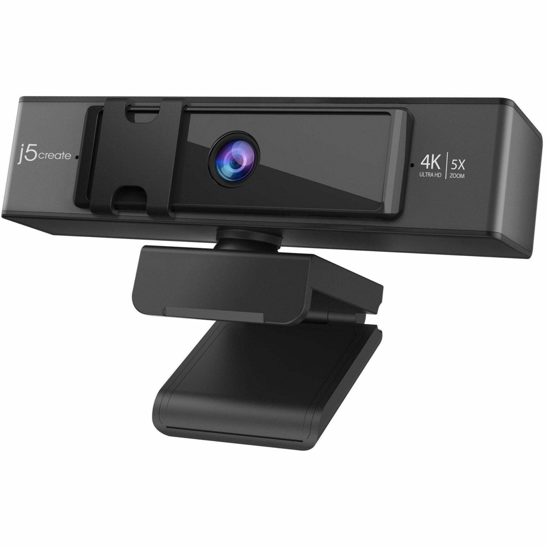j5create JVCU435 Webcam - 8 Megapixel - 30 fps - Black, Silver - USB 2.0 Type A - 1 Each - Soundz Store AUSTRALIA