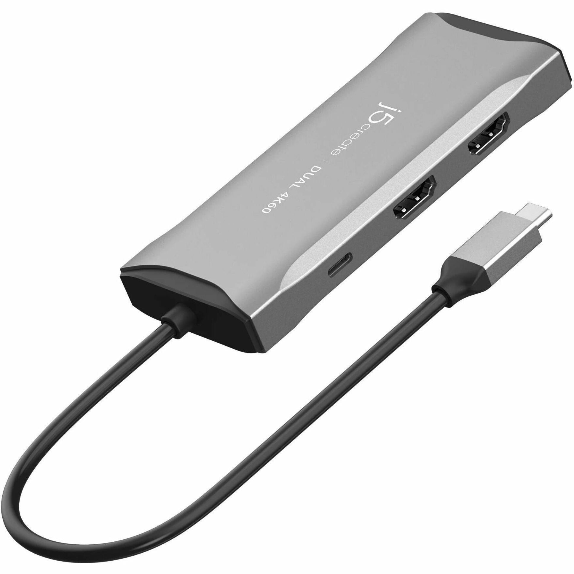 j5create Mini Dock JCD396 6 Port(s) USB Type C Docking Station for Workstation - Charging Capability - Space Gray - Portable - Soundz Store AUSTRALIA