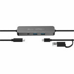 j5create Wormhole Switch JCH462 USB Hub - USB Type A, USB Type C - 640 MB/s - Notebook, Keyboard, Mouse, Desktop, Tablet, Webcam, Camera, Flash Drive - Space Gray - Soundz Store AUSTRALIA