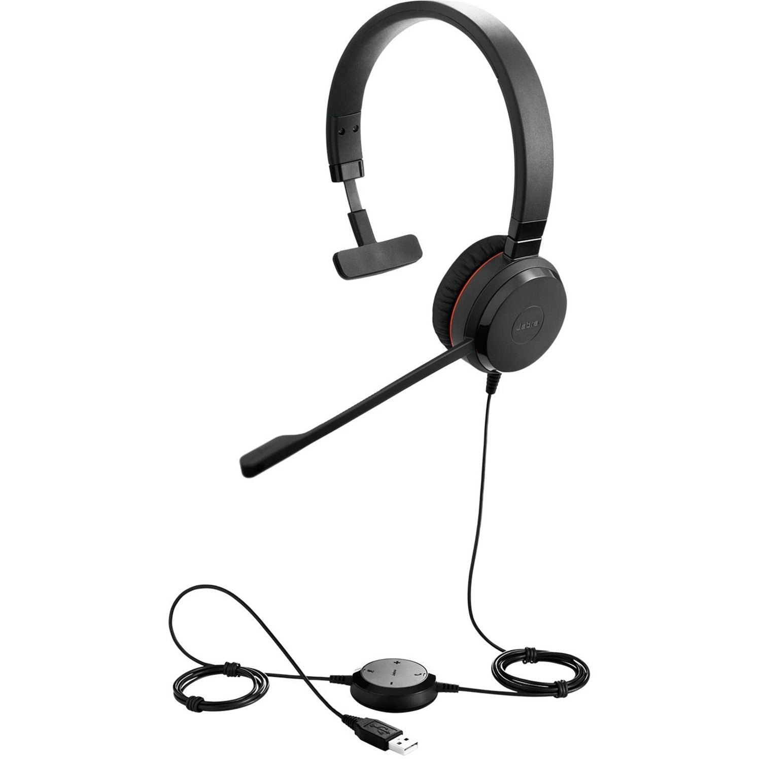 Jabra Evolve 20SE Wired On-ear, Over-the-head Mono Headset - Black - Soundz Store AUSTRALIA