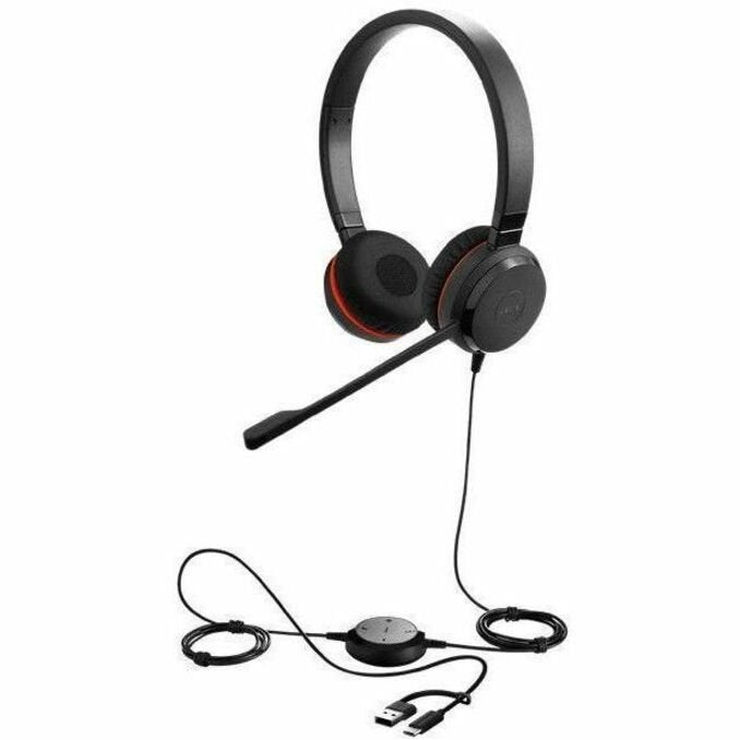 Jabra Evolve 30 II Wired Over-the-head, On-ear Stereo Headset - Black - Soundz Store AUSTRALIA