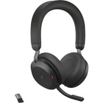 Jabra Evolve2 75 Wireless On-ear Stereo Headset - Black - Soundz Store AUSTRALIA