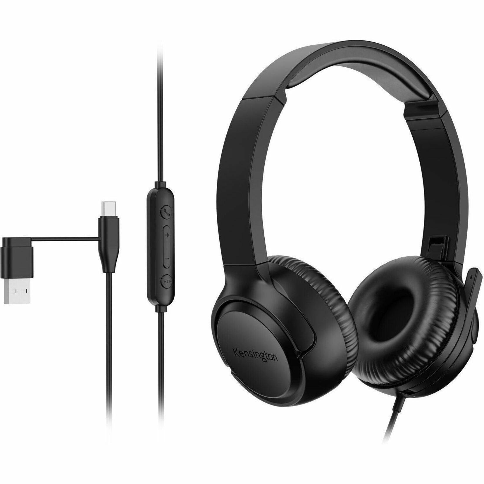 Kensington H950 Wired On-ear Stereo Headset - Black - Soundz Store AUSTRALIA