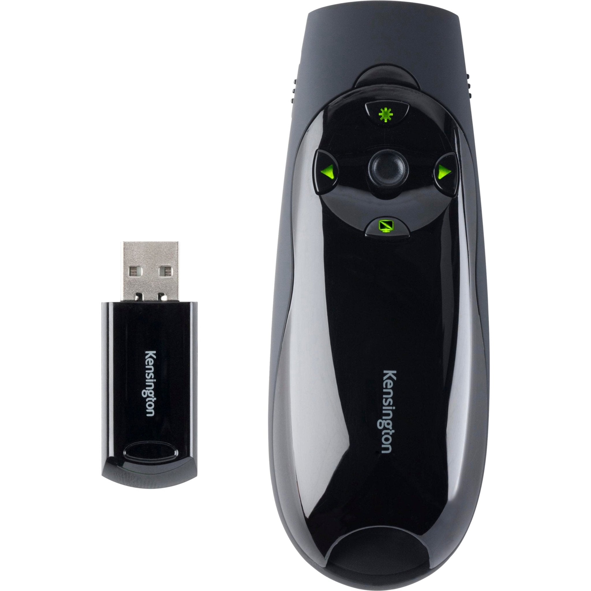 Kensington Presenter Expert Presentation Pointer - Radio Frequency - USB - Laser - 4 Button(s) - Black - Soundz Store AUSTRALIA