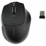 Kensington Pro Fit Ergo MY435 Mid Size Mouse - Bluetooth/Radio Frequency - USB Type A - Optical - 6 Button(s) - 6 Programmable Button(s) - Black - 1 Box - Soundz Store AUSTRALIA