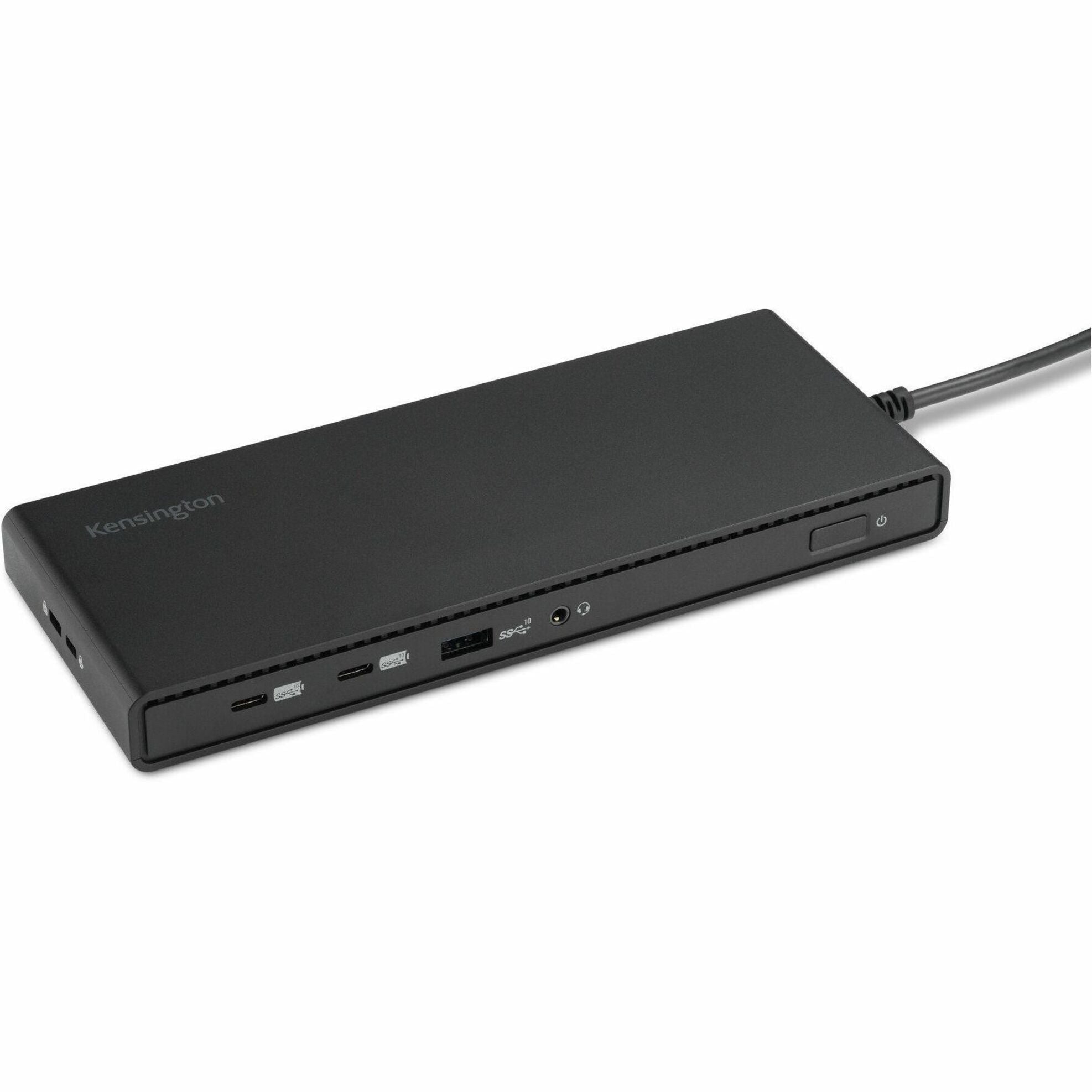 Kensington SD4842P USB Type C Docking Station for Microphone, Monitor, Headphone, Notebook - Charging Capability - Black - Desktop - Soundz Store AUSTRALIA