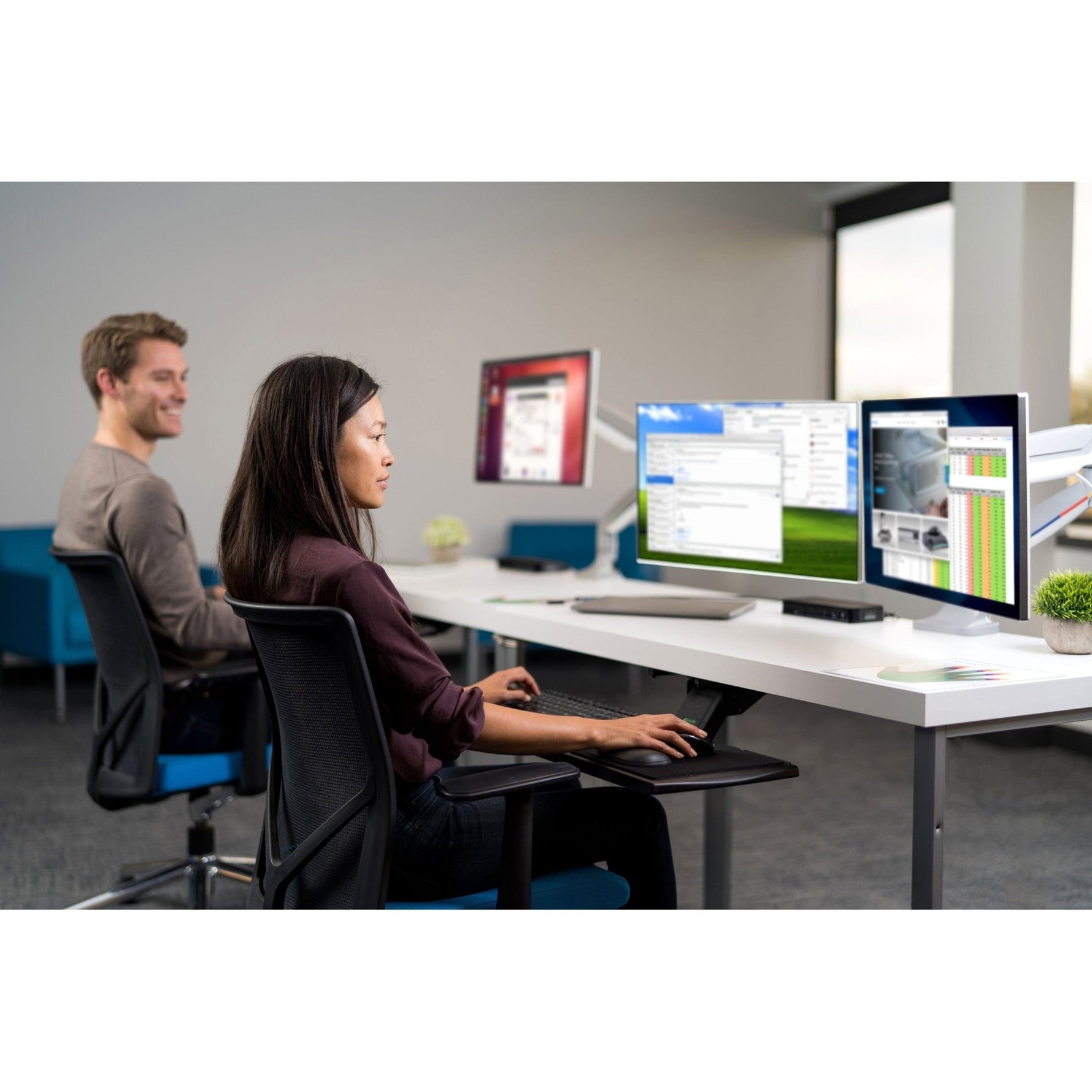 Kensington SmartFit Mounting Arm for Monitor - Grey - Landscape/Portrait - Soundz Store AUSTRALIA