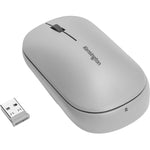 Kensington SureTrack Mouse - Bluetooth/Radio Frequency - USB 2.0 - Optical - 3 Button(s) - Grey - 1 - TAA Compliant - Soundz Store AUSTRALIA