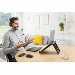 Kensington SureTrack Mouse - Bluetooth/Radio Frequency - USB 2.0 Type A - Optical - 3 Button(s) - Black - TAA Compliant - Soundz Store AUSTRALIA