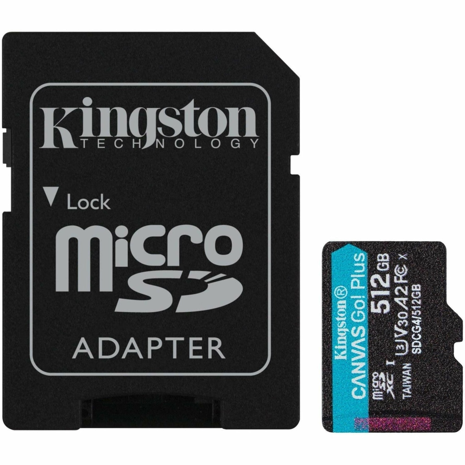 Kingston Canvas Go! Plus 512 GB Class 10/UHS-I (U3) V30 microSDXC - Soundz Store AUSTRALIA