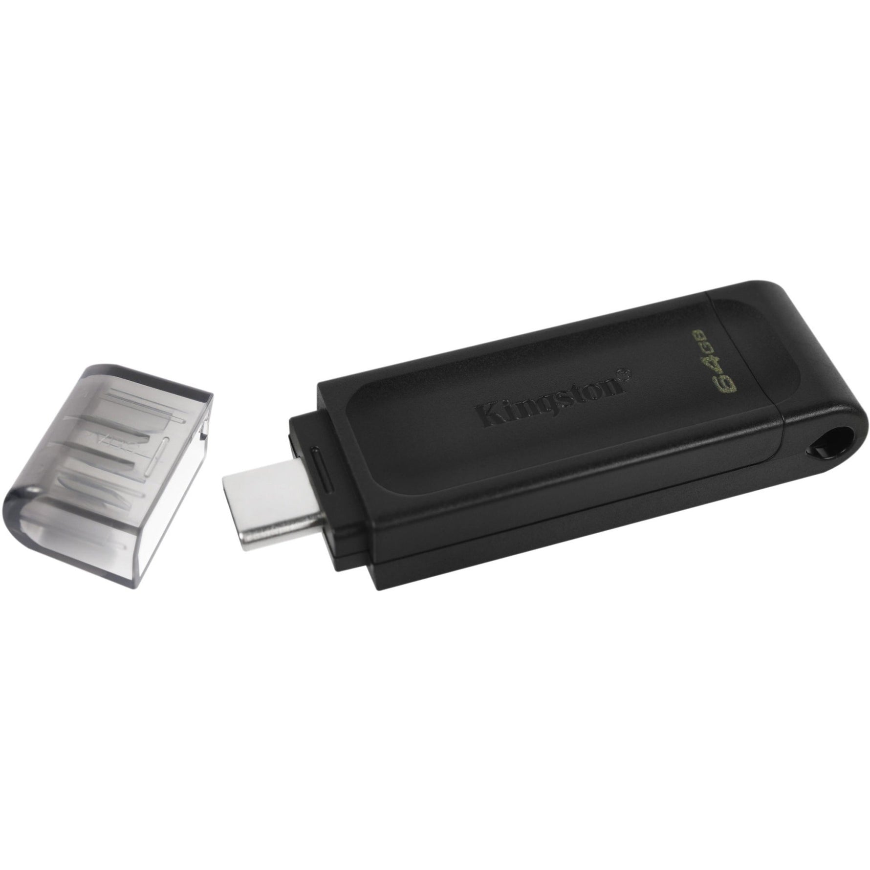 Kingston DataTraveler 70 DT70 64 GB USB 3.2 (Gen 1) Type C Flash Drive - Black - Soundz Store AUSTRALIA