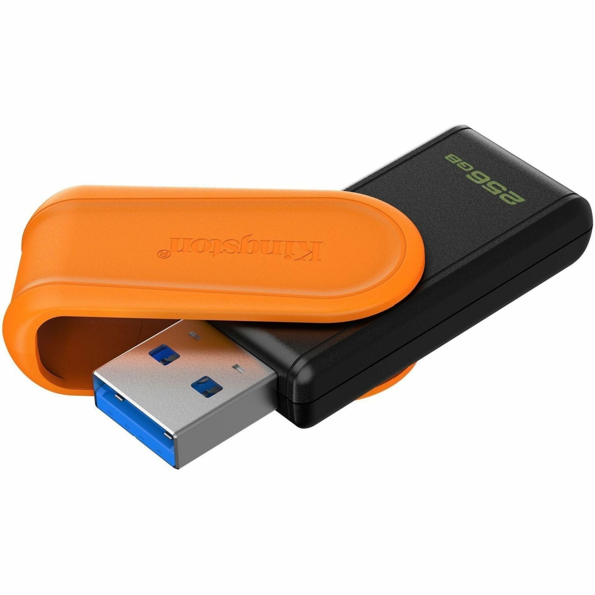 Kingston DataTraveler Exodia S 256 GB USB 3.2 (Gen 1) Flash Drive - Black, Orange - Soundz Store AUSTRALIA