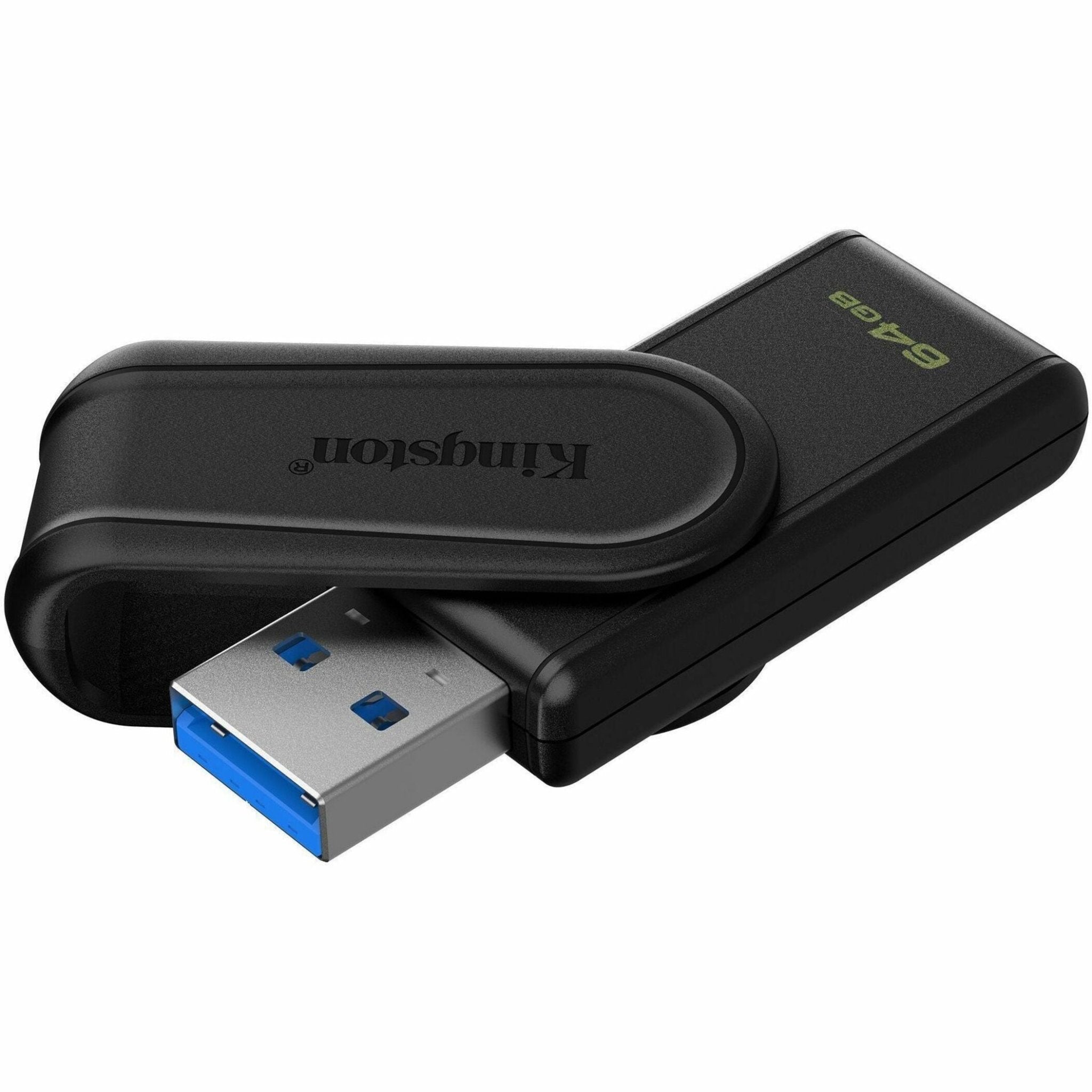 Kingston DataTraveler Exodia S 64 GB USB 3.2 (Gen 1) Flash Drive - Black - Soundz Store AUSTRALIA