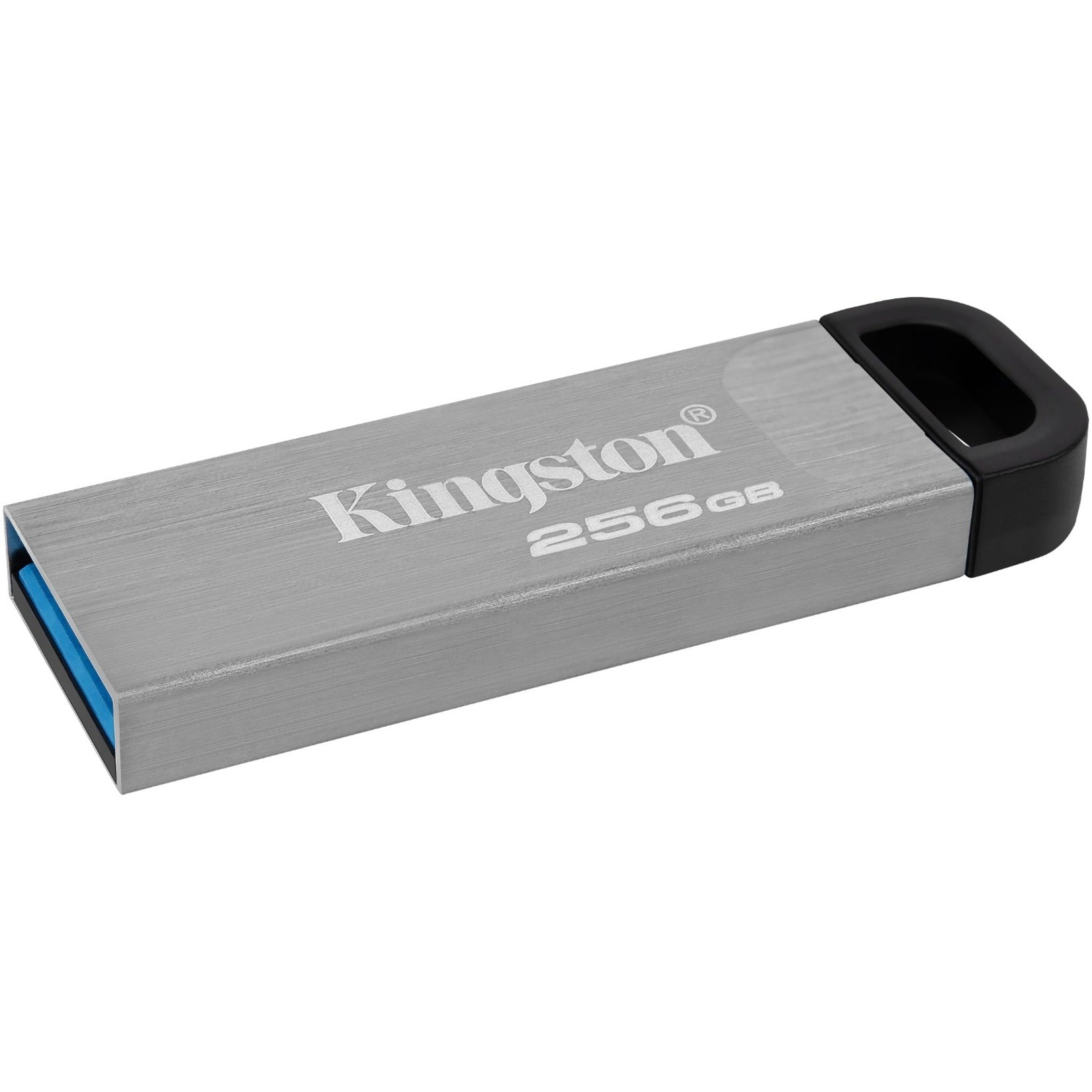 Kingston DataTraveler Kyson DTKN 256 GB USB 3.2 (Gen 1) Type A Flash Drive - Silver - Soundz Store AUSTRALIA