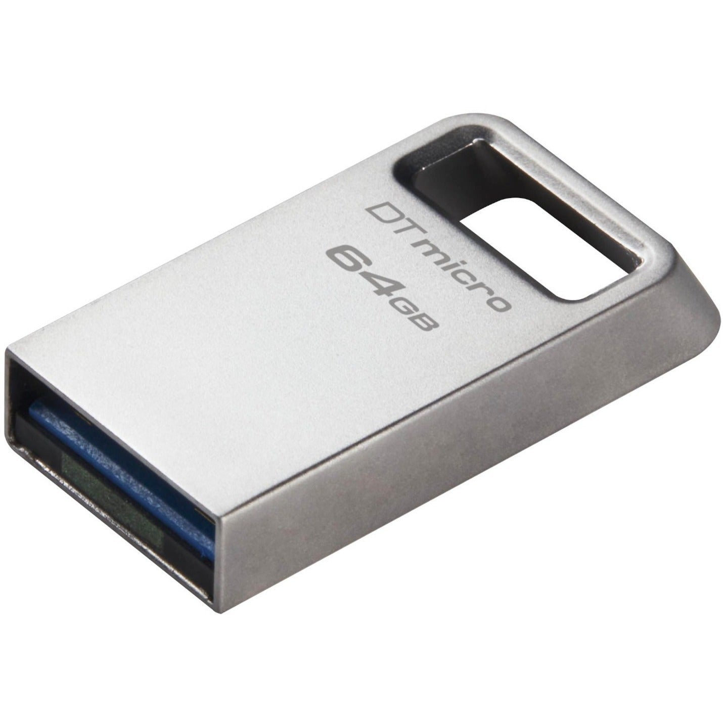 Kingston DataTraveler Micro DTMC3G2 64 GB USB 3.2 (Gen 1) Type A Flash Drive - Silver - Soundz Store AUSTRALIA