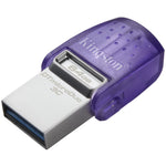 Kingston DataTraveler microDuo 3C DTDUO3CG3 64 GB USB 3.2 (Gen 1) Type C Flash Drive - Purple - Soundz Store AUSTRALIA