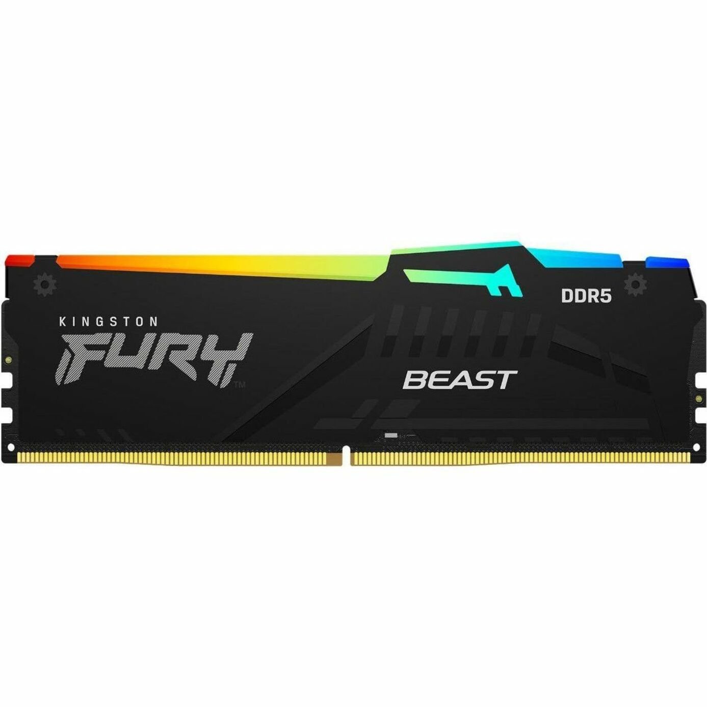 Kingston FURY Beast RAM Module - 128 GB (4 x 32GB) - RGB - DDR5-5600/PC5-44800 DDR5 SDRAM - 5600 MHz Dual-rank Memory - CL40 - 1.25 V - Soundz Store AUSTRALIA