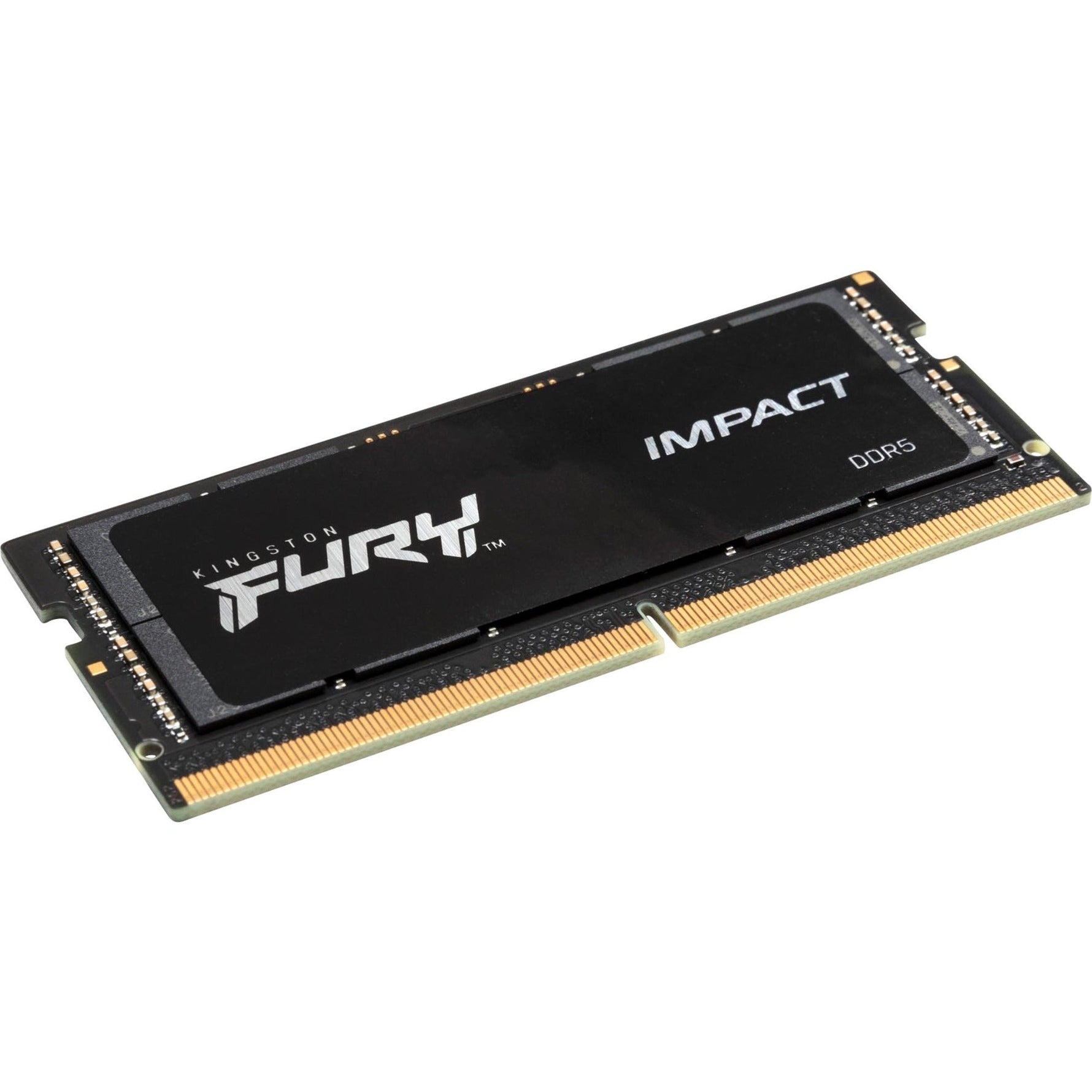 Kingston FURY Impact RAM Module for Notebook - 16 GB (1 x 16GB) - DDR5-5600/PC5-44800 DDR5 SDRAM - 5600 MHz Single-rank Memory - CL40 - 1.10 V - Soundz Store AUSTRALIA