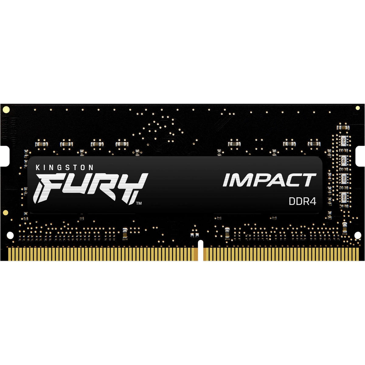 Kingston FURY Impact RAM Module for Notebook, Mini PC - 16 GB (2 x 8GB) - DDR4-3200/PC4-25600 DDR4 SDRAM - 3200 MHz Single-rank Memory - CL20 - 1.20 V - Soundz Store AUSTRALIA