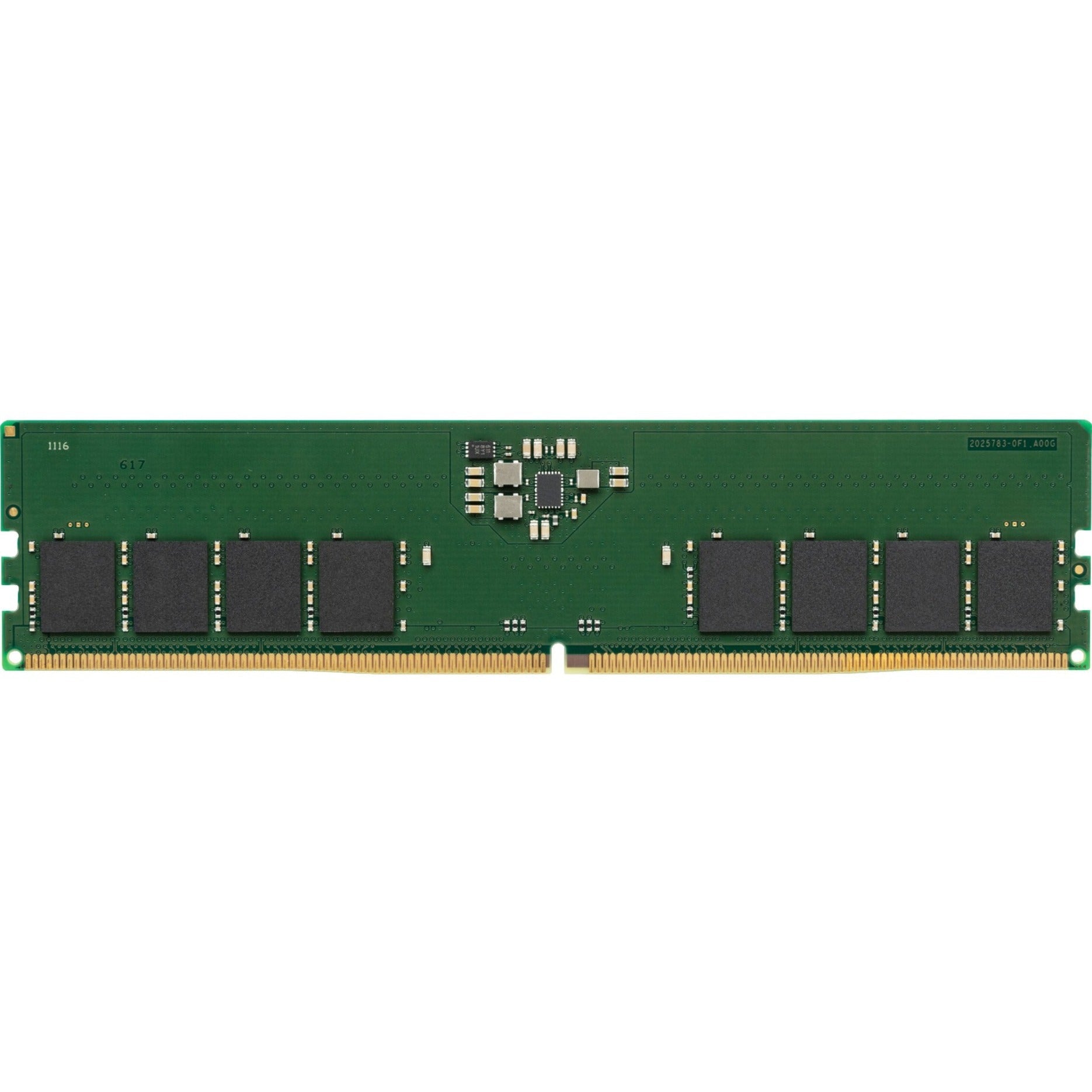Kingston RAM Module for Desktop PC - 16 GB - DDR5-5600/PC5-44800 DDR5 SDRAM - 5600 MHz Single-rank Memory - CL46 - 1.10 V - Soundz Store AUSTRALIA