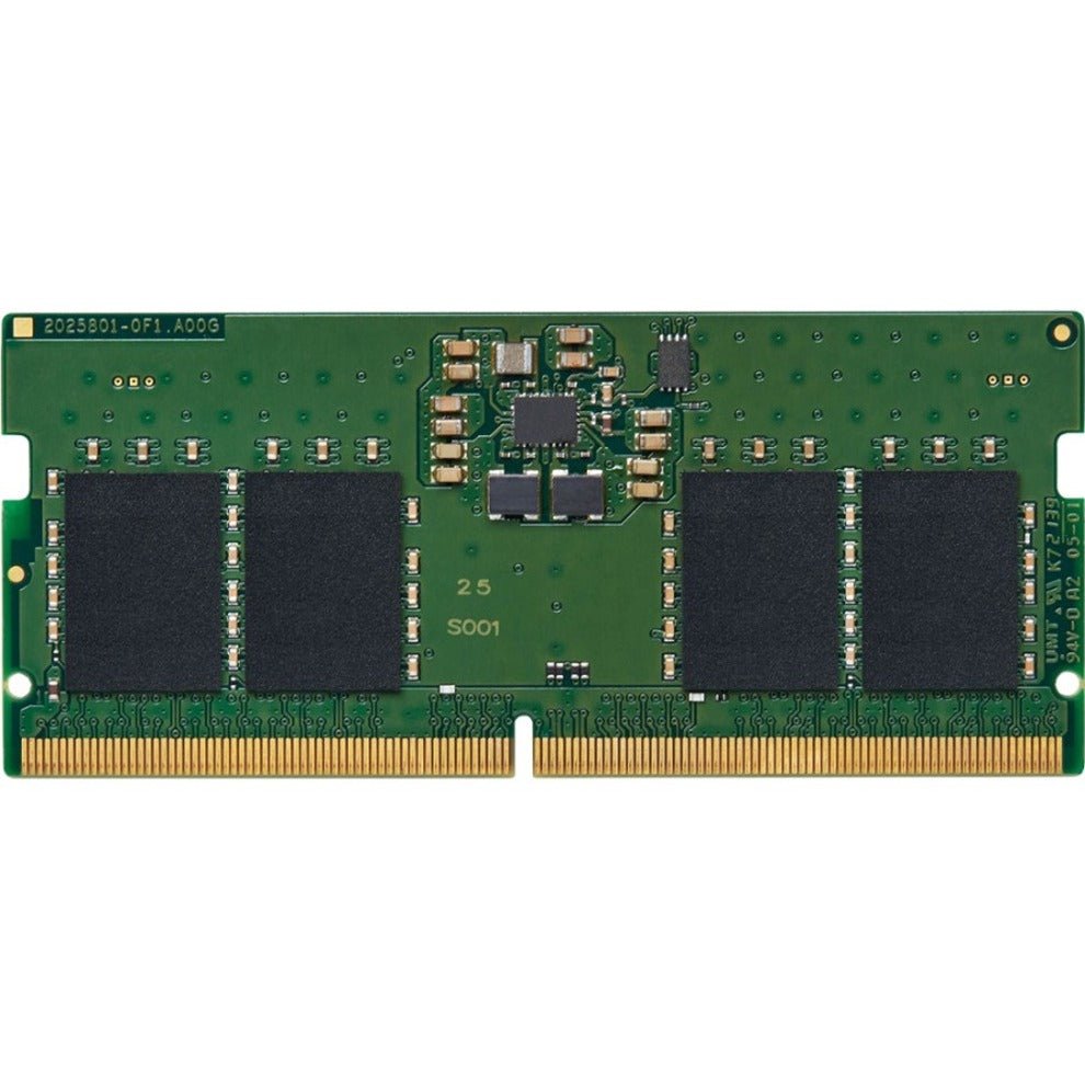 Kingston RAM Module for Notebook - 8 GB - DDR5-5600/PC5-44800 DDR5 SDRAM - 5600 MHz Single-rank Memory - CL46 - 1.10 V - Soundz Store AUSTRALIA