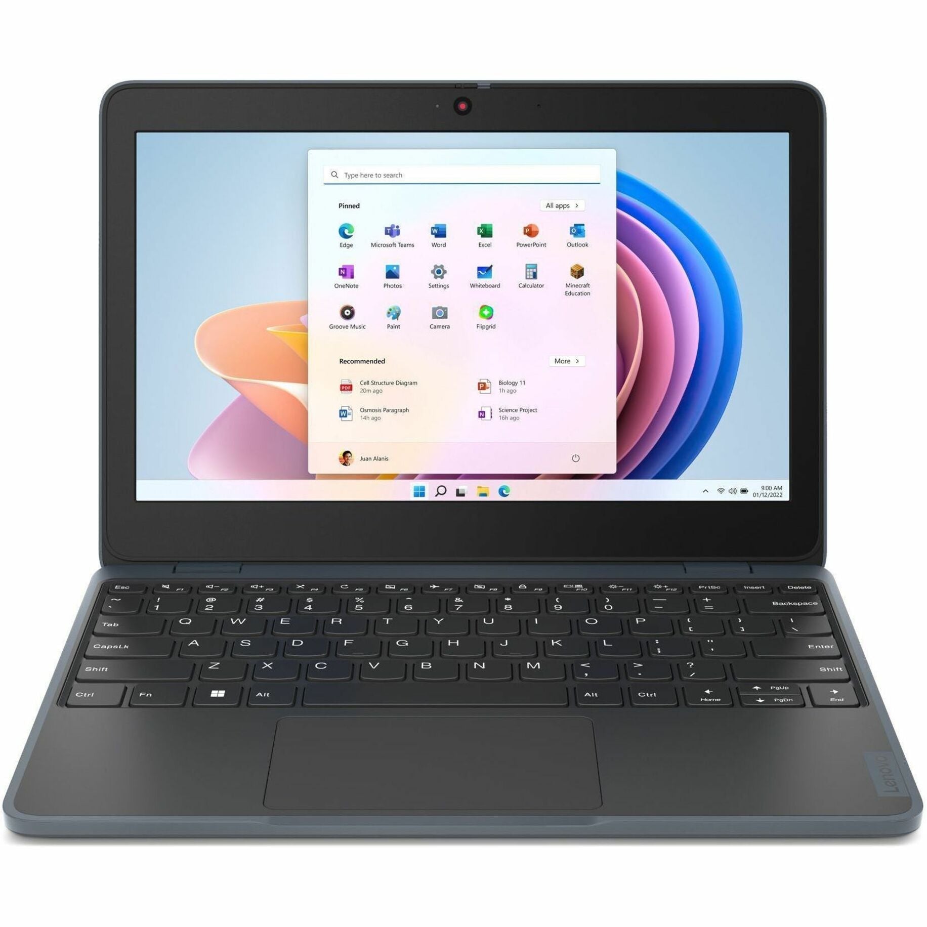 Lenovo 100w Gen 4 82VLS02400 11.6' Notebook - HD - Intel N-Series N100 - 4 GB - 128 GB SSD - English (US) Keyboard - Slate Grey - Soundz Store AUSTRALIA